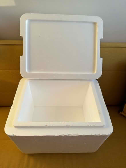 Photo of free Styrofoam cooler box (Wood Farm - Headington OX3) #1