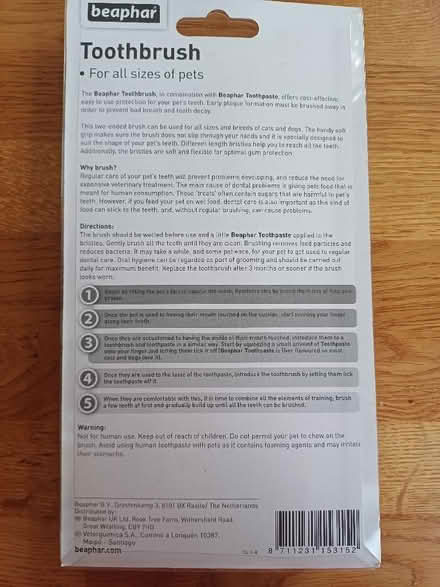 Photo of free Cat or Dog toothbrush 🪥 (Chichester PO19) #2