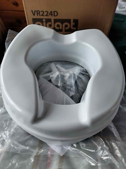 Photo of free 2” toilet seat booster (Atherton M46) #2