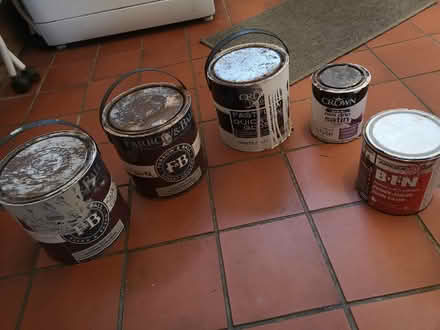Photo of free Paint, F&B etc (Joppa EH15) #1