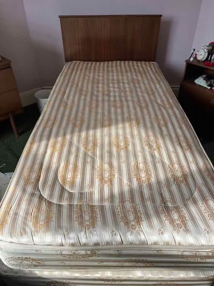 Photo of free Single bed and mattress (PO3 Baffins) #1