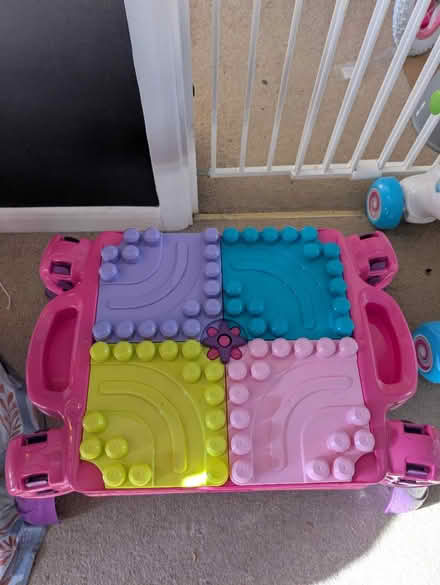 Photo of free Megabloks table - pink (Princes park, BN22) #1