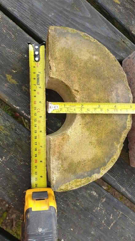 Photo of Half circle coping stones. Grey. (Braintree CM7) #4