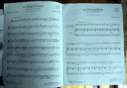 Photo of free Sheet music for Violin or Oboe with Piano accompaniment (Stroud GL5) #2
