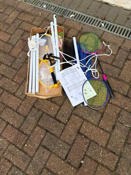 Photo of free Tennis/ badminton set (Weybridge KT13) #1