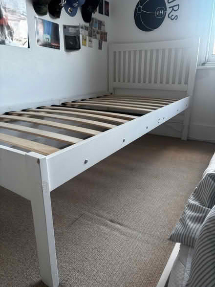 Photo of free Single bed frame with trundle (Upper Street, Islington, N1) #3