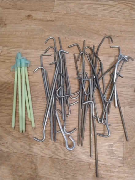 Photo of free Tent pegs (High Wood GL6) #1