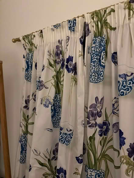 Photo of free Bedroom curtains and Rod (Haslemere GU27) #2