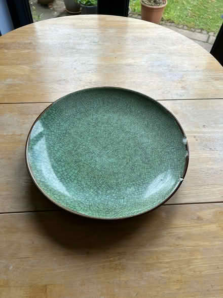 Photo of free 14-inch ceramic plate (Bernards Heath AL1) #1