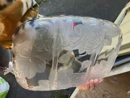 Photo of free crystal serving dish, basket (Mill Valley) #1