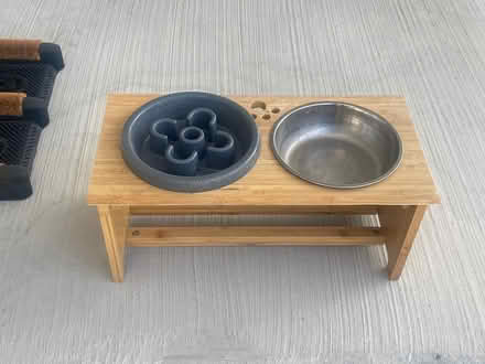 Photo of free Dog dining set (Concord -Colony Park) #1