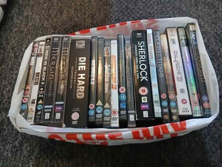 Photo of free Bag of dvd 2 (Weeke SO22) #1