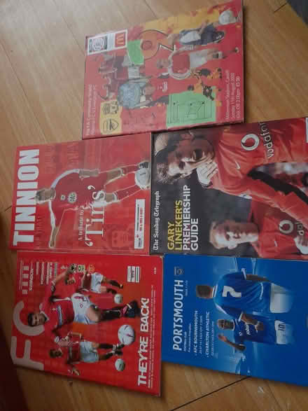 Photo of free Football programmes x5 (Havant PO9) #1
