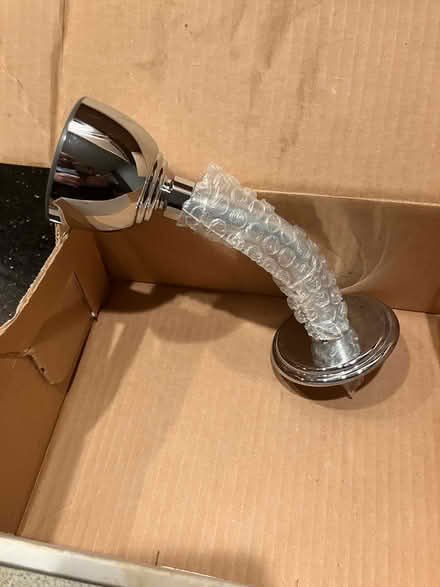 Photo of free Delta chrome shower head (Wingdale) #1