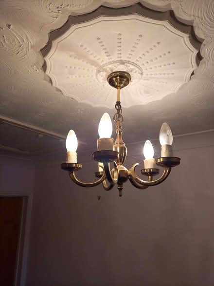 Photo of free Brass Chandiliers (Alfrick WR6) #1