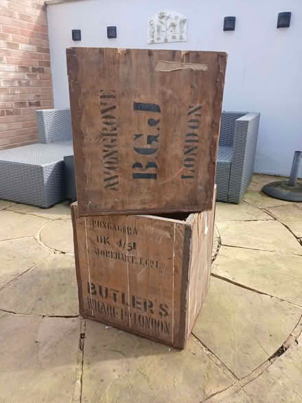 Photo of free Tea chests (Taverham NR8) #1