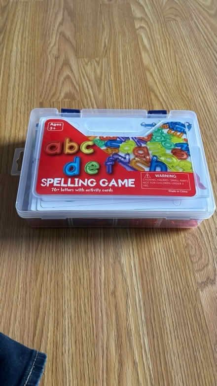 Photo of free Spelling game and tracing board (Columbia) #3