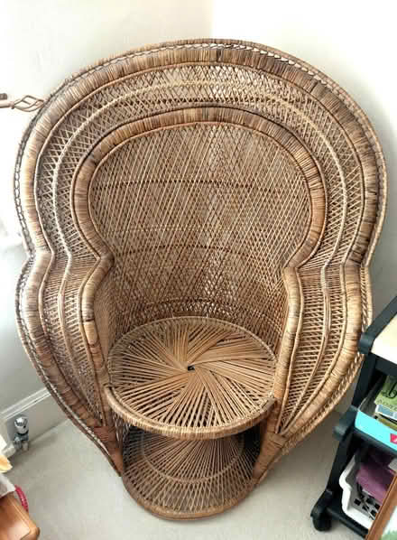 Photo of free Large 'Peacock' chair (Pinkneys Green SL6) #1
