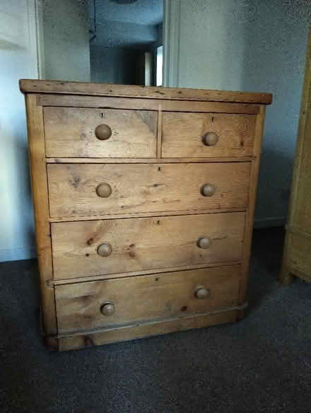 Photo of free Pine chest of drawers (Golden Triangle NR2) #1