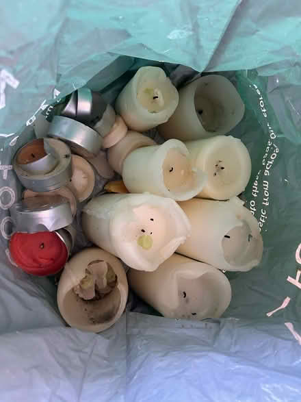Photo of free Old wax candles (Deptford SE14) #1