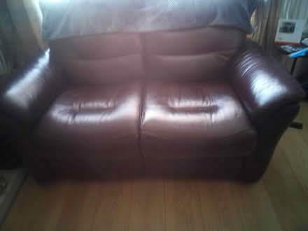 Photo of free Leather recliner 3 piece suite (Saltney Chester CH4) #2