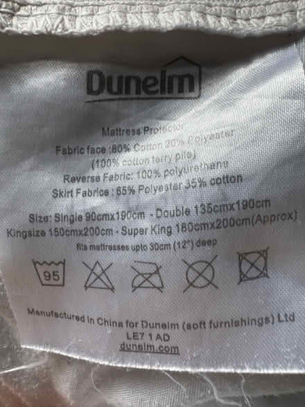 Photo of free Waterproof mattress protector (Galgate LA2 0) #2