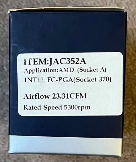 Photo of free CPU cooler - Skiving fins, airflow 23.31 CFM (Maida Vale W9) #3