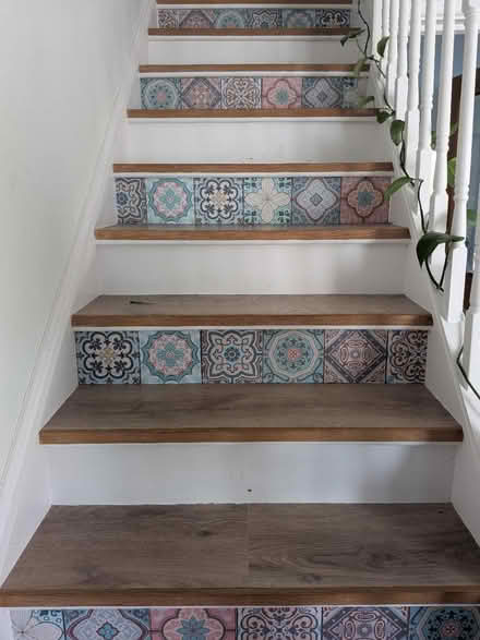 Photo of free Morroccan stair stickers (Church of the Cross SE2) #2