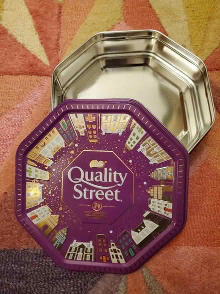 Photo of free Empty quality street tin (Dyke Road area BN1) #1