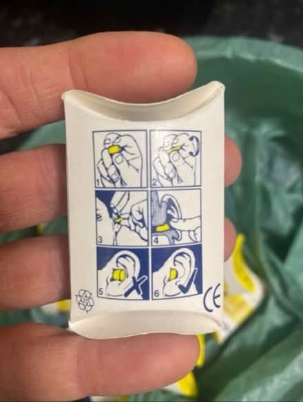 Photo of free Earplugs x 13 Pairs (Cheshunt En8) #3