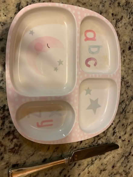 Photo of free Toddler plate (East Somerville) #1