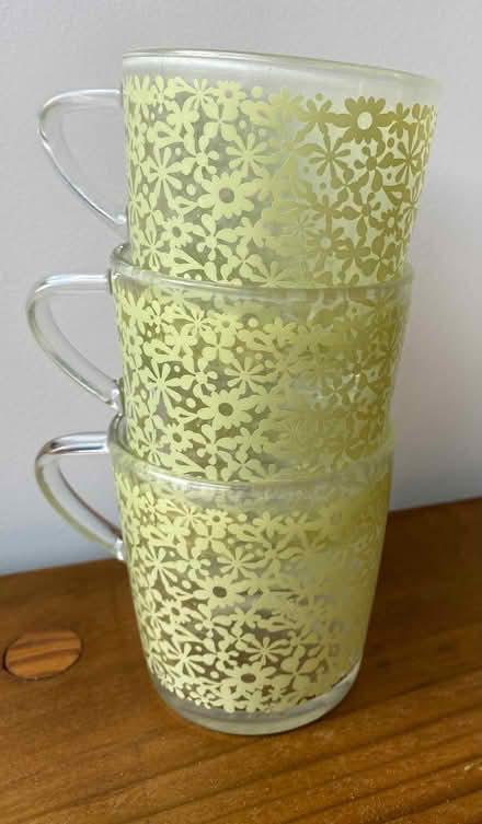 Photo of free Three glass coffee cups (Dursley GL11) #1