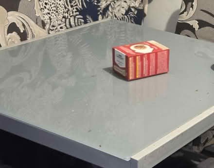 Photo of free Grey frosted glass dining table (CF37 ynysybwl) #1