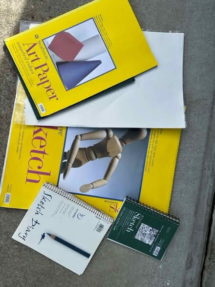 Photo of free Art paper and sketch books (Pleasanton) #1