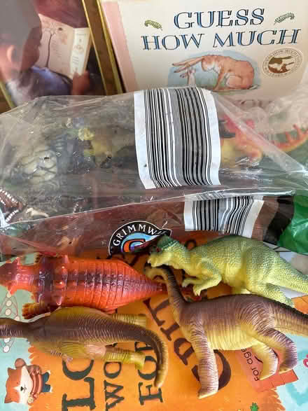 Photo of free Bag of plastic dinosaurs (Rutherford NJ) #1