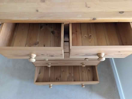 Photo of free Pine chest of drawers (Battledown GL53) #3