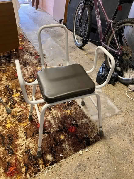 Photo of free Adjustable Perching Stool with Arms (SG18) #1