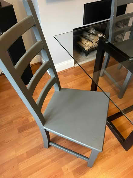 Photo of free Glass Dinner Table and Four chairs (Rayners Lane - HA2) #3