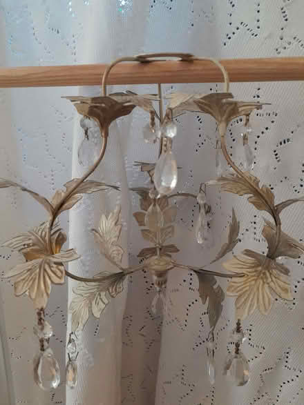 Photo of free Ceiling light with 'crystals' (Northwich CW8) #2