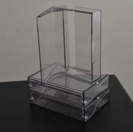 Photo of free Mini-DV tape storage drawers plus empty tape cases. (Talbot Village BH10) #2