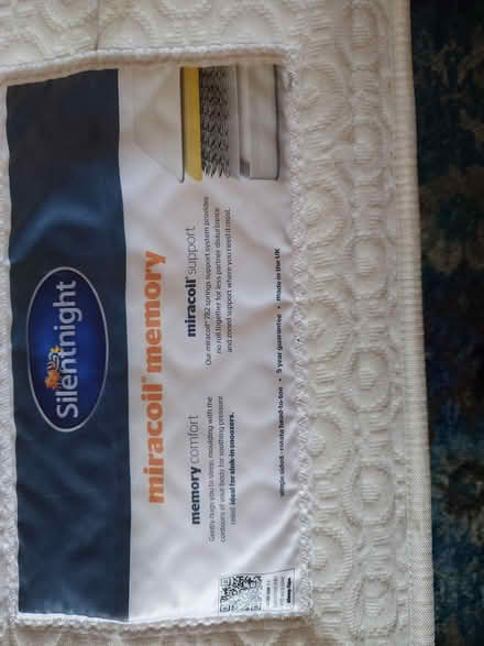Photo of free small double mattress (WS15 Upper Longdon) #2