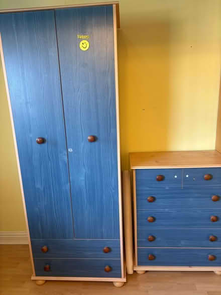 Photo of free Wardrobe and chest of drawers (Sale Moor M33) #1