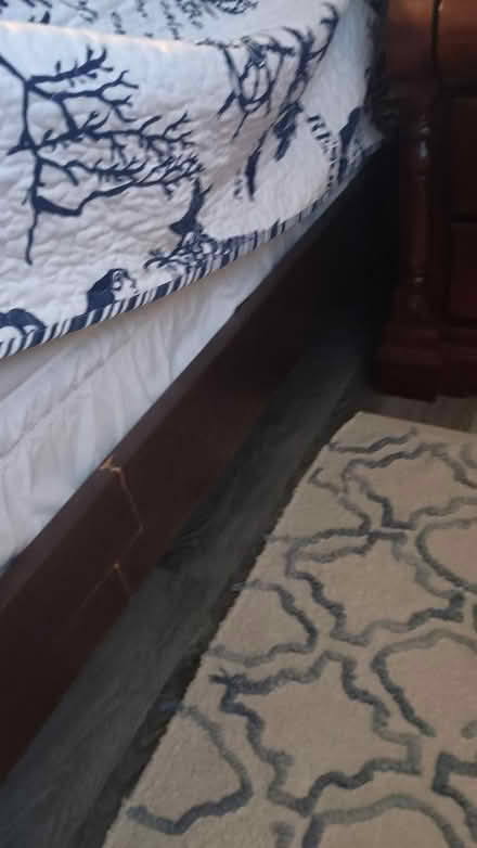Photo of free King bedframe with 2 bedside tables (N Hobe Sound - Seabranch area) #3