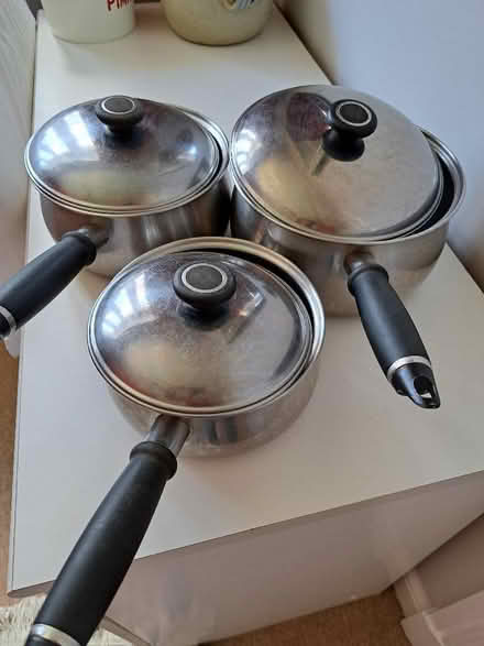 Photo of free Set of 3 Prestige pans (Ightham TN15) #1