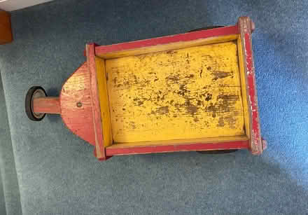 Photo of free Vintage wooden pull along cart (N11 Bounds Green) #2