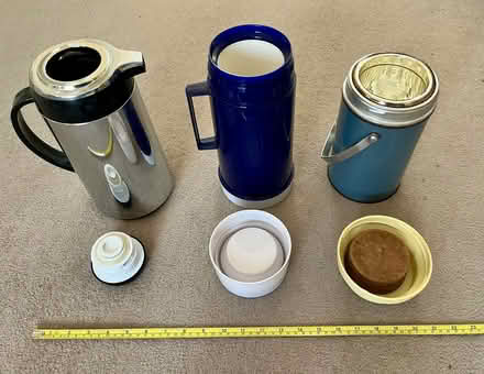 Photo of free Set of three large thermoses (Maida Vale W9) #2