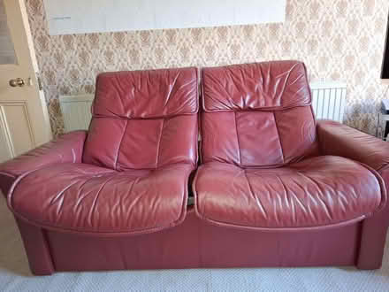 Photo of free Ekornes Stressless - Two Seater - Leather - Recliner S (Hanwell W13) #2