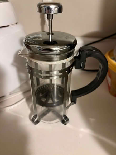 Photo of free 1 cup French Press (L5L 5P5) #1