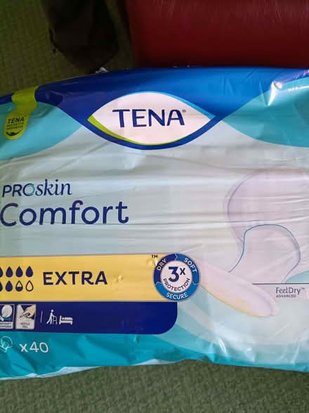 Photo of free Tena liners (Hailsham BN27) #2