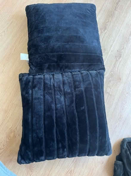 Photo of free Black cushions (Eastcote HA4) #1